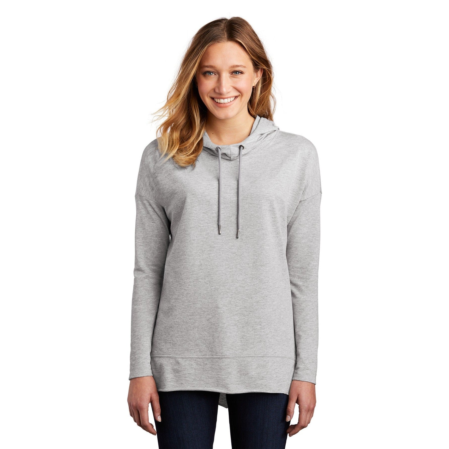 District-District ® Women's Featherweight French Terry ™ Hoodie DT671-MedTech-3